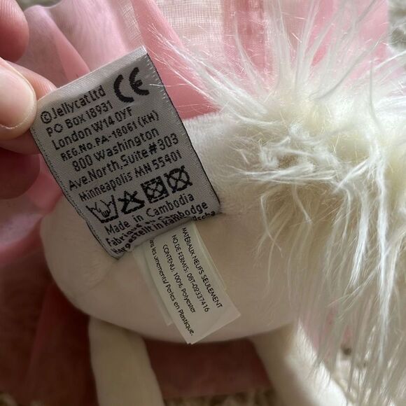 Jellycat Dancing Darcey Unicorn Stuffed Animal, Medium, 13 inches - Picture 8 of 12